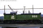 Burlington Northern NW5 988
